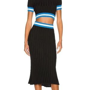 Solid & Striped The Vivienne Skirt in Black
